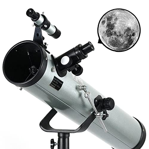 Astronomical Telescope for Beginner, 700X76mm Large Aperture HD Zooming Monocular Telescope, Outdoor with Portable Tripod WOWCSXWC