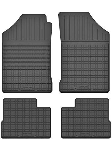 KO-RUBBERMAT Gummimatten Fußmatten 1.5 cm Rand geeignet zur Suzuki Swift III (Bj. 2005-2010) ideal angepasst 4 -Teile EIN Set