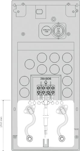 AEG 227702 MR 111 Rohrbausatz Versatzmontage