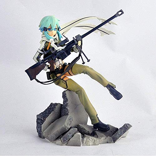 FABIIA Aoemone Gun Gale Online/Schwertkunst Onlineⅱasada Shino Anime Roman Anime Figuren Charakter Model Geburtstagsgeschenkstatue -Sammlung Dekoration