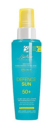BioNike Defence Sun - Fluido Viso SPF50+ Anti-lucidità, 50ml