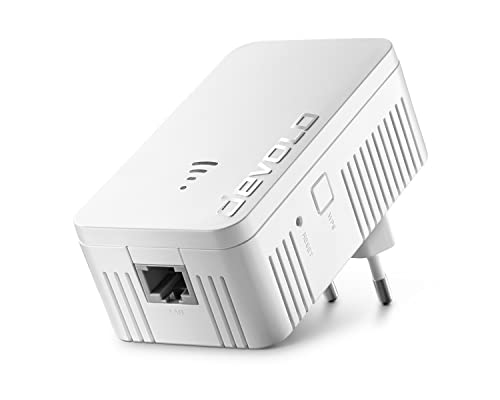 devolo WiFi 5 Repeater 1200 bis zu 1200 Mbit/s; NetzWiFi-Verstärker, Access Point, WiFi-Repeater 1x LAN-Verbindung, weiß