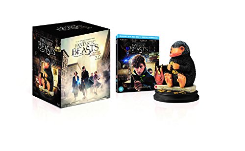 Fantastic Beasts and Where To Find Them with Limited Edition Niffler Statue [Blu-ray 3D + Blu-ray + Digital Download] [2016]