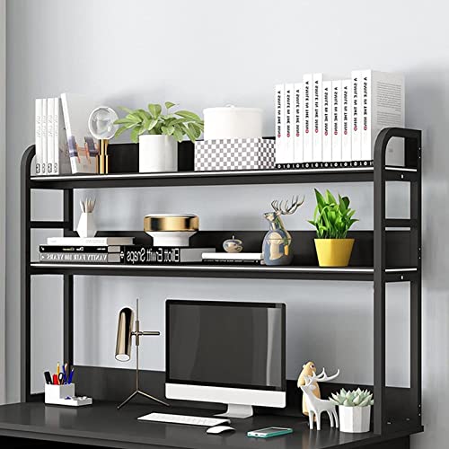 RedAeL Compact Desktop Storage Organizer - Verstellbares Bücherregal aus Holz für den Einsatz im Büro und im Wohnheim