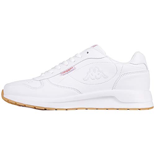 Kappa Unisex-Erwachsene Base II Sneaker, Weiß (White 1010), 43 EU