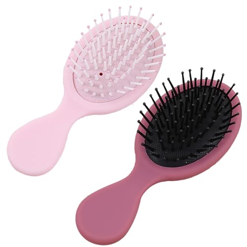 DAOFEUK Haarbürste, zieht nicht an den Haaren, entwirrende Haarbürste, nasse Entwirrungsbürste für lockiges Haar, 2 Stück (1)