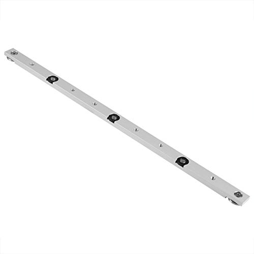 Universal Führungs und Anschlagschiene Führungsschiene Paar Aluminiumlegierung Gehrungsstange Slider Table Saw Spur Rod Holzbearbeitungswerkzeug(450mm)