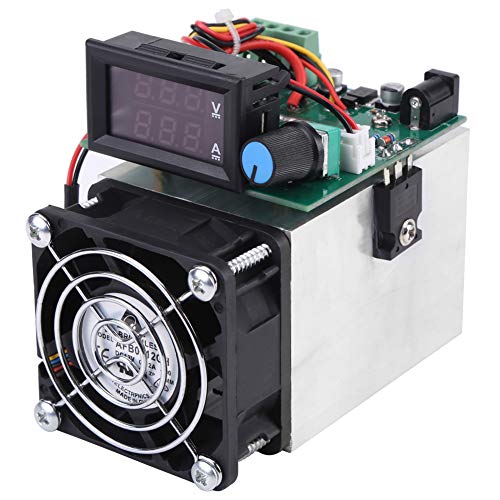 Elektronische Gleichstromlast, 0-10 A, 100 W, 12 V Entladebatterie, Testmodul für Kapazitätstester mit hochwertigem Kühlkörper