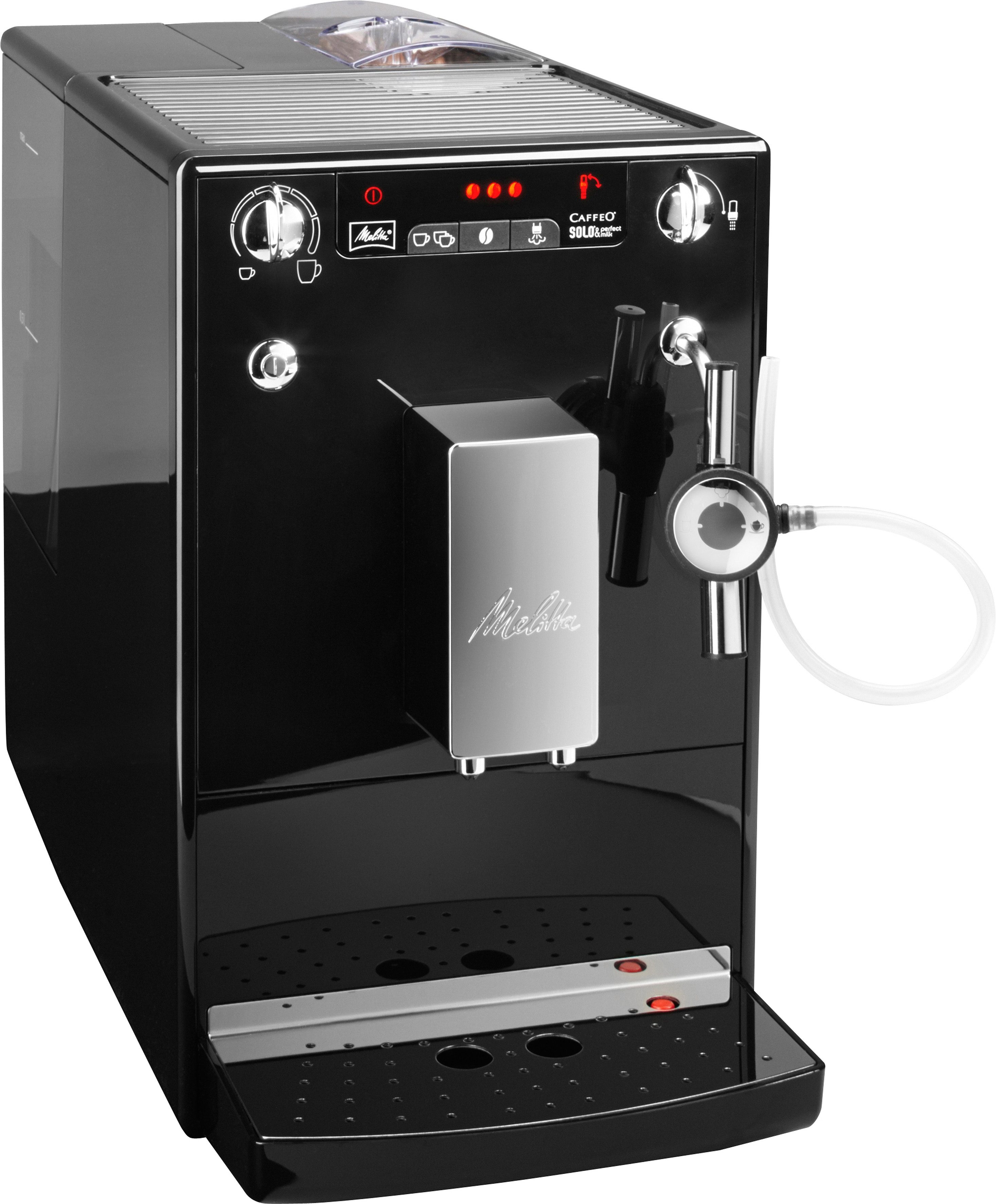 Melitta Kaffeevollautomat "Solo & Perfect Milk E 957-201, schwarz"