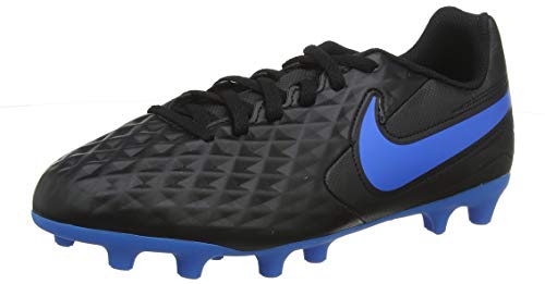 Nike Unisex-Kinder Legend 8 Club Fg/Mg Fußballschuhe, Schwarz (Black/Blue Hero 004), 38.5 EU