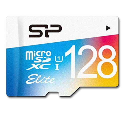 Silicon Power Superior microSDHC UHS-1 Class 10 Karte MIT SD Adapter (sp032gbsthdu1 V20sp) schwarz schwarz 128 GB