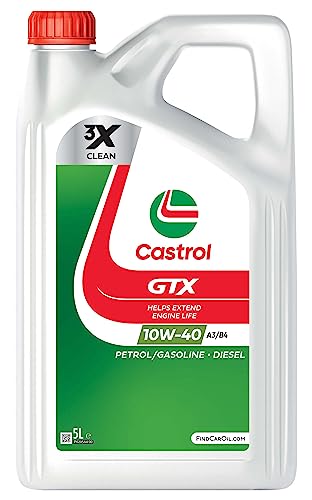 Castrol GTX 10W-40 A3/B4, 5 Liter