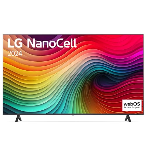 LG 50NANO81T6A TV 50" (127 cm) NanoCell Fernseher (α5 Gen7 4K AI-Prozessor, HDR10, bis zu 60Hz) [Modelljahr 2024]