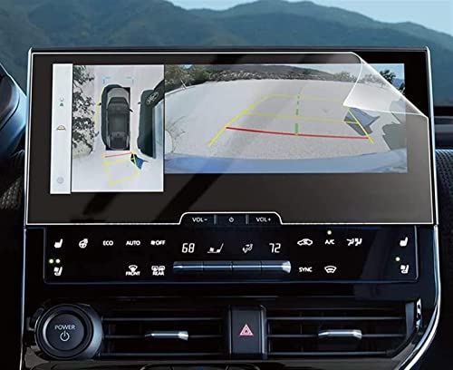MSRAO TPU Film Displayschutzfolie Für Toyota BZ4X 2022 2023 12,3 Zoll Auto Navigation Infotainment Protector Center Control Touchscreen Zubehör