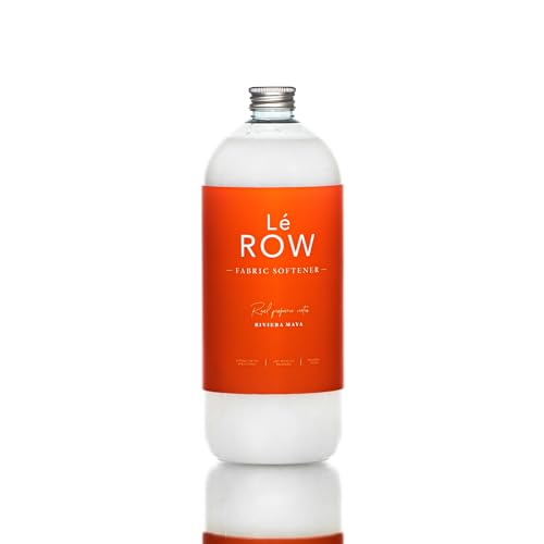 Lé ROW RIVIERA MAYA – Weichspüler für Wäsche – Wäscheduft mit echten Parfümnoten - Die Verpackung Besteht aus Recyceltem Kunststoff - Sicher für Sie und die Umwelt - 1L Flasche mit Spender