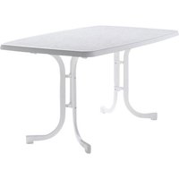 Gartentisch, mit Mecalit-pro-Tischplatte, BxTxH: 150 x 90 x 72 cm
