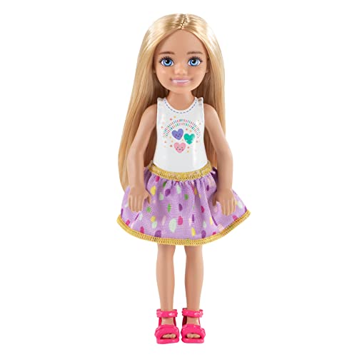 Barbie FDB33 Chelsea Puppe und Eiswagen Spielset