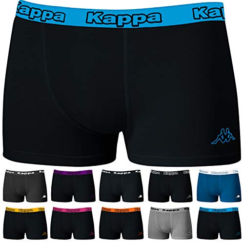Kappa Boxershorts Herren 6er Pack S zufällige Farbauswahl Unterhosen Boxer Unterwäsche Retroshort Short Underwear