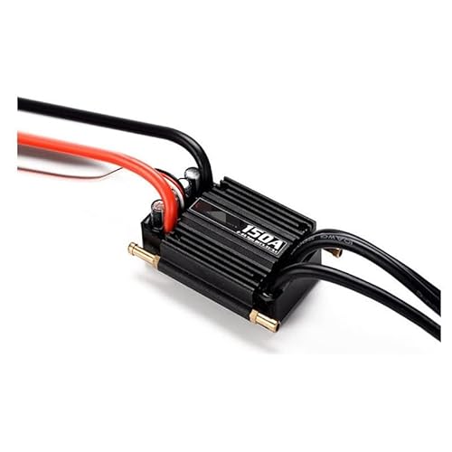 HUTIANSN for Flycolor 50A 70A 90A 120A 150A Brushless ESC 2-6S RC Boats wasserdichte ESC-Programmkarte mit BEC-System for RC-Boote (Color : 150A (2-6S))
