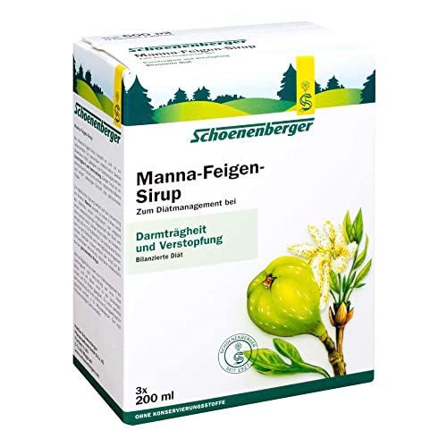 Manna Feigen Sirup Schoen 3X200 ml