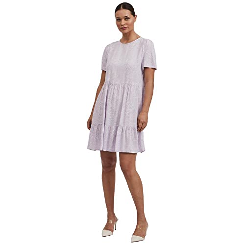 Vila Womens Pastel Lilac Short Dresses