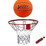 Best Sporting Basketball Set, Basketballkorb mit Basketball und Pumpe
