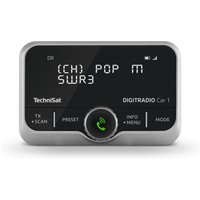 TechniSat DIGITRADIO Car 1 DAB+ Empfänger Bluetooth Musikstreaming, Freisprechfunktion