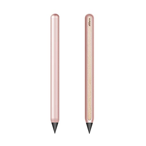 stilform 200005 AEON-Stift aus Aluminium – Langlebiger Bleistift, magnetische Graphit-Spitze zum Wechseln – Rose Moon