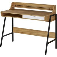 Schreibtisch - holzfarben - 104 cm - 89 cm - 48 cm - Tische > Bürotische - Möbel Kraft