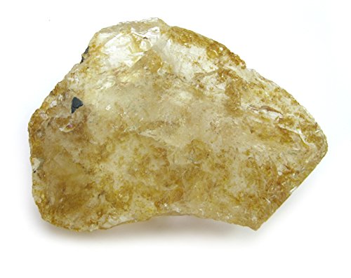 Anschliff Bergkristall mit Eisenoxid 10x15x3 cm