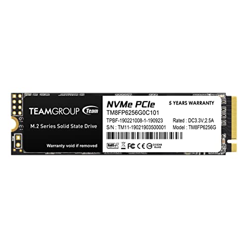 Team Group MP33 M.2 256 GB PCI Express 3.0 3D NAND NVME