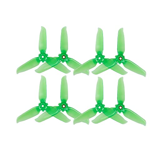 ETLIN 2/4 Paar for farbige FPV-Propeller, Schnellspanner-Requisitenklinge (Color : Green 4 Pairs)
