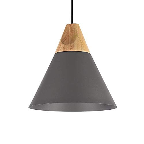 Metall Kreative Pendelleuchte Hängeleuchte für Modern E27 Symmetrische Schwarz Deckenleuchte Loft Lampe für Küchen Esszimmer Restaurant (Schwarz)