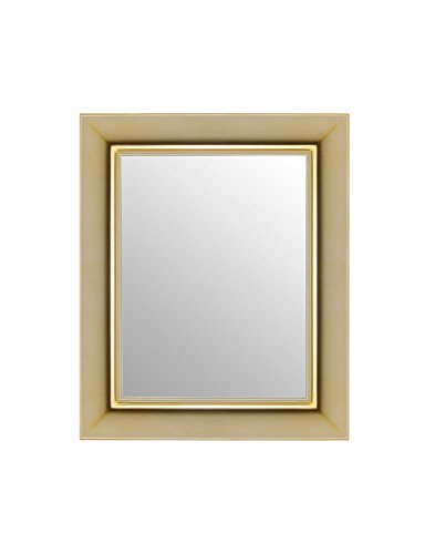 Kartell Francois Ghost Wandspiegel, Plastik, Gold, 5.7 x 79 x 5.7 cm