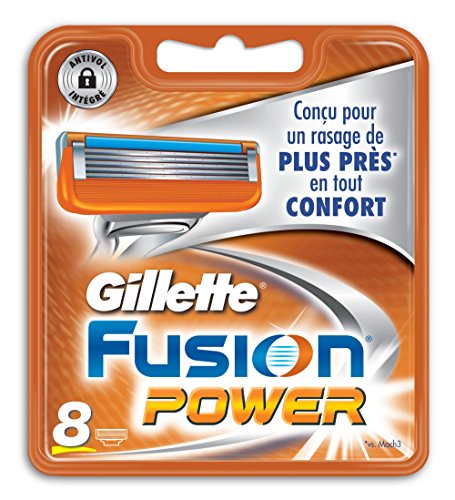 Gillette Fusion Power Rasierklingen, 8 Stück