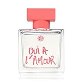 Yves Rocher OUI À L'AMOUR Eau de Parfum, blumig orientalischer Damenduft, mit Rosen-Extrakt, 1 x Zerstäuber 30 ml