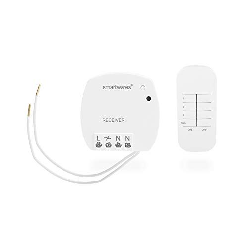 Smartwares Plug & Connect Home Kit Lichtdimmer Fernbedienung und Funkmodul