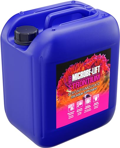 MICROBE-LIFT - Strontium - Strontium-Zusatz zur Korallenversorgung in jedem Meerwasser Aquarium - Inhalt: 5000 ml