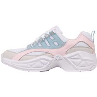 Kappa Damen Overton Sneaker, Weiß (White/Mint 1037), 36 EU