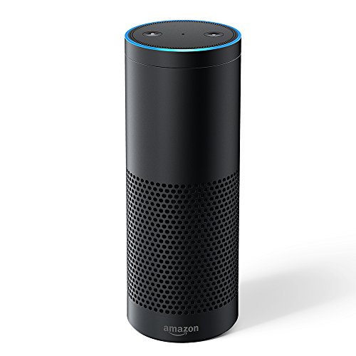 Amazon Echo Plus - Mit integriertem Smart Home-Hub, schwarz - Internationale Version, EU-Netzteil