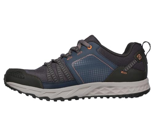 Skechers Herren Escape Plan Laufschuhe, Blau (Navy/orange), 44 EU