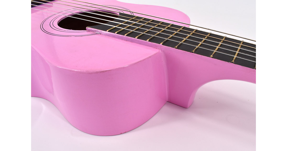 Kindergitarre, pink 3