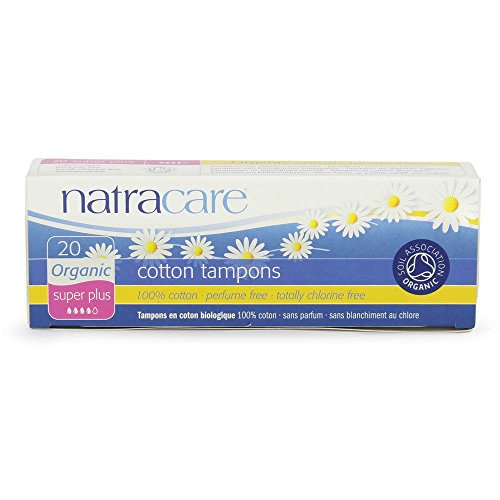Natracare Organic All Cotton Tampons - Super Plus 20