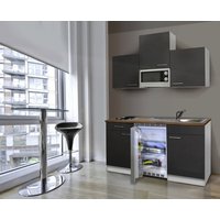 RESPEKTA Küchenzeile mit E-Geräten »KB150WGMI«, Gesamtbreite 150 cm