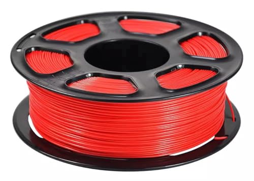 3D-Druck Filament PLA 1.75mm Druckmaterial Modellbau-Filament Präzise Und Hochwertig - Passend Für Handwerksprojekte, DIY Und Lehrzwecke (Color : Red)