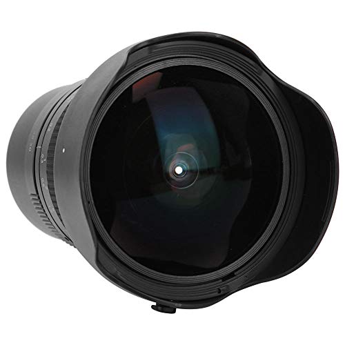 Manuelles Fokussieren des Fisheye-Objektivs, optisches Glas 8 mm F3.0 Manuelles Fokussieren des Fisheye-Superweitwinkelobjektivs für E-Mount-Halbrahmenkameras