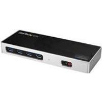 StarTech.com Dual 4K Monitor Dockingstation - Dual HDMI, Dual DP oder HDMI & DP 60Hz - USB-C/USB 3.0 - 6 USB Ports - Mac / Windows - Docking Station - (USB-C / Thunderbolt 3) - GigE - Sonderposten