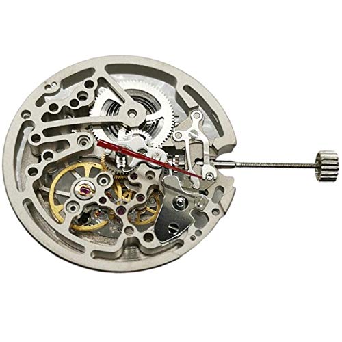Oikabio Mechanische Automatische Skelett Uhr Uhrwerk Ersatz Für Ty2809 Uhr Reparatur Werkzeuge Teile Uhr Uhr Werkzeuge, silber