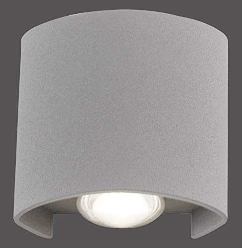 Paul Neuhaus LED-Aussenwandleuchte,2-flammig, silberfarben - silber - Lampen & Leuchten > Außenleuchten - Möbel Kraft