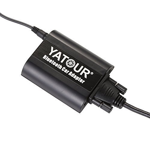Yatour Bluetooth Kfz Adapter Music Changer MP3 Telefon GPS Ladegerät für Honda Accord Civic Odyssey Acura MDX, schwarz